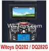 Wltoys Q282 parts-31 Transmitter(Include the 5.8G Image Return Display,Can only be used for DQ282G or DQ282 Quadcopter) For WLTOYS Q282 RC Quadcopter parts RC Drone parts